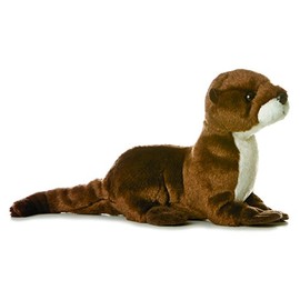 Aurora® Adorable Mini Flopsie™ Sliddy™ Stuffed Animal - Playful Ease - Timeless Companions - Brown 8 Inches