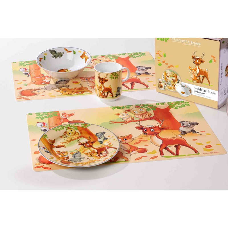 Ritzenhoff & Breker Place mat forest animals, table set 45