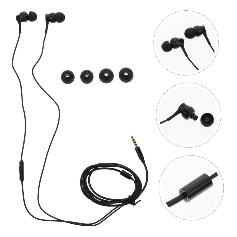 TEHAUX Wired Earphone Ergonomic in Ear Headphones for Phone Tablet