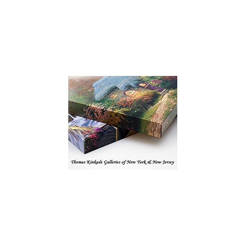 Thomas Kinkade Snow White Discovers Gallery Wrap Canvas