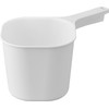Yamazaki 3607 Magnetic Handbag, White, Approx. 6.5 x 11.0 x