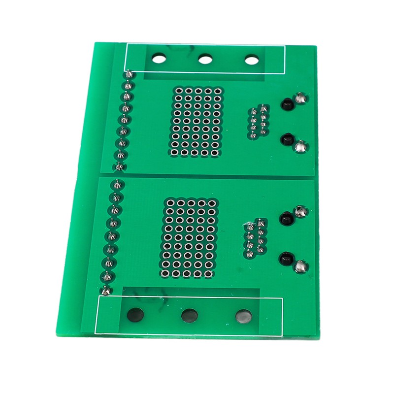RJ45 Ethernet Connector Breakout Board Dual Network Port Input Screw