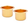 2Pcs Metal Sofa Recliner-Handles Cup Holder Insert Replacement Drink Can