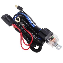 Audiophan Car Horn Harness 12V 24V Horn Fuse Wiring Harness Relay Kit Car Horn Electronic Horn Replacement Heat Resistant Bifurcation Harness