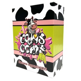 Cows in Coats - an UDDERly FUNtastic Award-Winning Card Game Where COWntdown is Key! for Ages 8-108. Creative Child's 2025 *Game of The Year* from PBN'J Games!