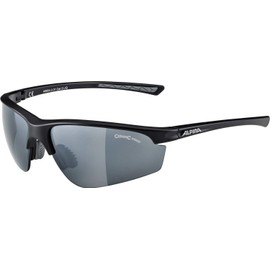 ALPINA Unisex - Adulti, TRI-EFFECT 2.0 Occhiali sportivi, black matt, One Size