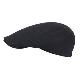 FEINION - Gorra de algodón para hombre, Negro -, One Size
