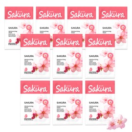 10 Pcs Facial Sheet Face Mask Set,Hydrating Face Mask Sheets Set For All Skin Types(M)