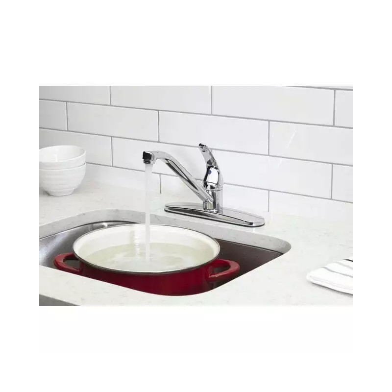 Mainstays 8" Widespread Single Handle Kitchen Faucet, Chrome