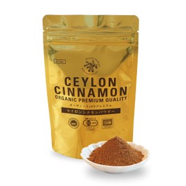 D'sTs シナモンパウダー オーガニック セイロン 有機JAS認定 スリランカ政府認定 C5品種 60g