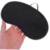Beavorty 6pcs Black Sleep Mask for Travel and Nap Soft
