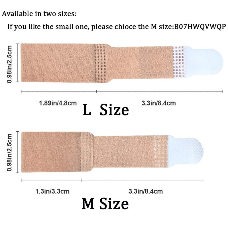 DYKOOK Lengthened Broken Toe Wraps for Your Big Toes, 8