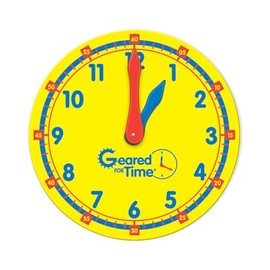 EAI Education Geared for Time® Magnetic Demonstration Clock