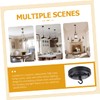 GRIRIW Retro Style Cover Plate for Light Fixture Mounting Hook