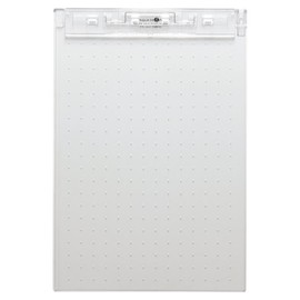 リヒトラブ バインダー クリップボード 超薄型 A4 クリスタル A5067-25