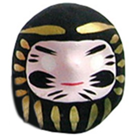 ヤマコー 風水だるまさん 黒 85046