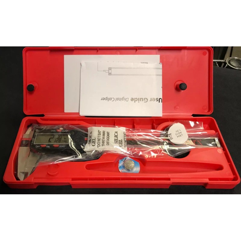 VINCA DCLA-0605 Digital Caliper 0-6" 150mm Electronic Micrometer