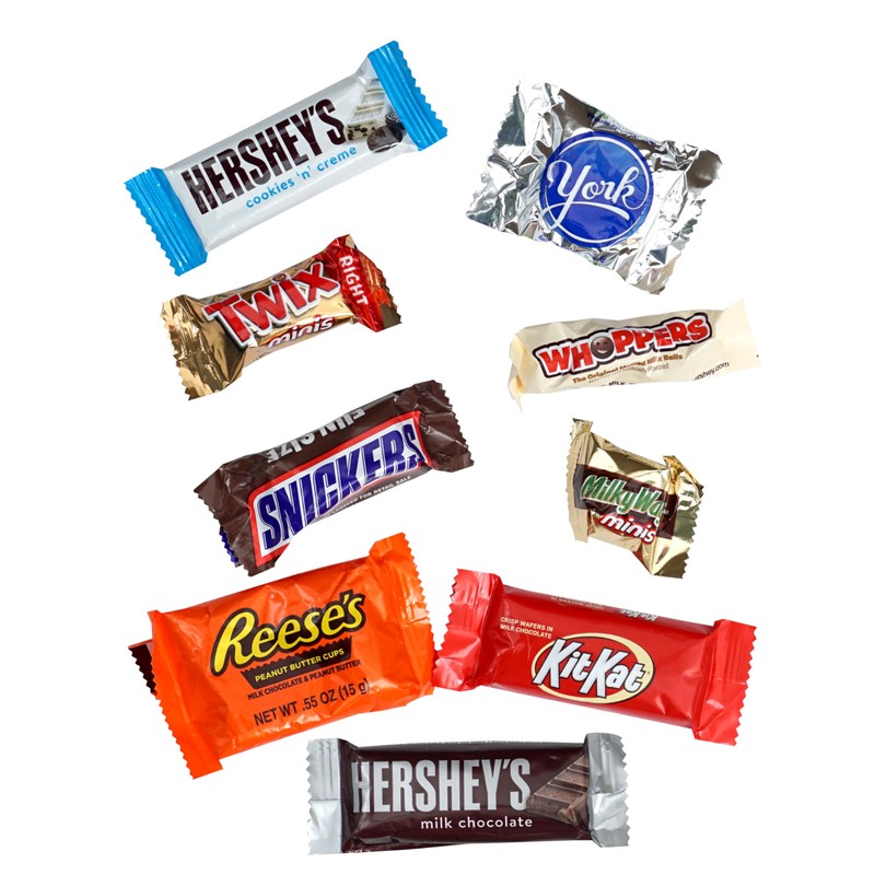 Chocolate Candy Variety Pack, 8lb Bulk Chocolate Candy, Pinata Candy,