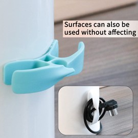 Cord Organizer for Kitchen Appliances - Upgraded Adhesive Cord Winder Wrapper Holder Cable Organizer for Small Appliances, Coffee Makers, Mixer, Pressure Cookers and Air Fryers (6color, 6 Pack)