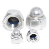 Acorn Nuts M4 Pack of 25 Hexagonal Acorn Nuts Self-Locking
