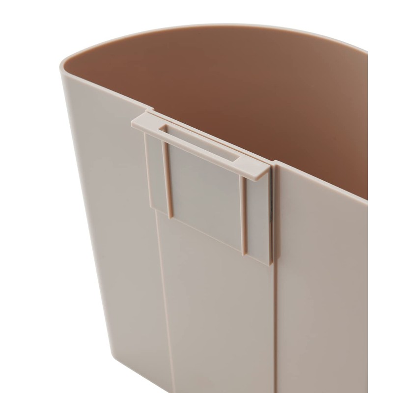 Isetou Merna Mini Trash Can with Lid, Small Storage Bin,