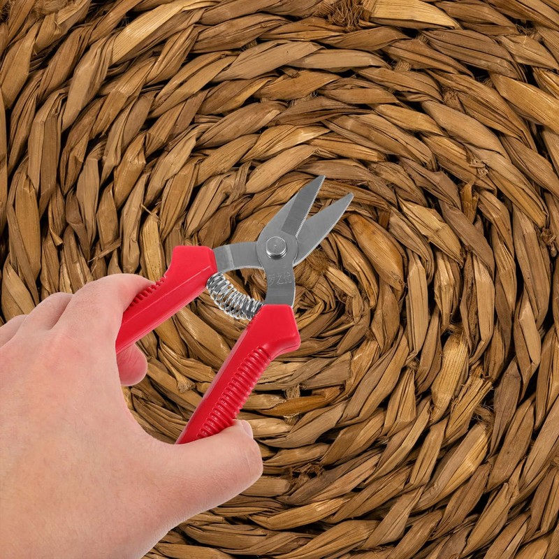 Operitacx Rattan Basket Weaving Tool Set 7.4 Inch Hand Tools