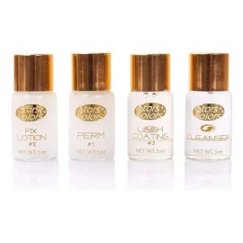 Kit Lash Lifting Negro Stars Colors Permanente Pestañas Completo