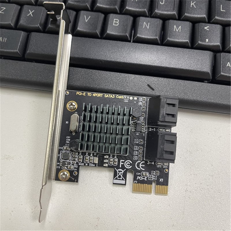 PCIE SATA Card 4 Ports 6Gbps SATA 3.0 PCIE Card