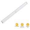 Motion Sensor Light Strip 72 LED USB Rechargeable Magnetic Suction