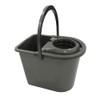 JVL 15 Litre Recycled Plastic Mop Bucket, Grey