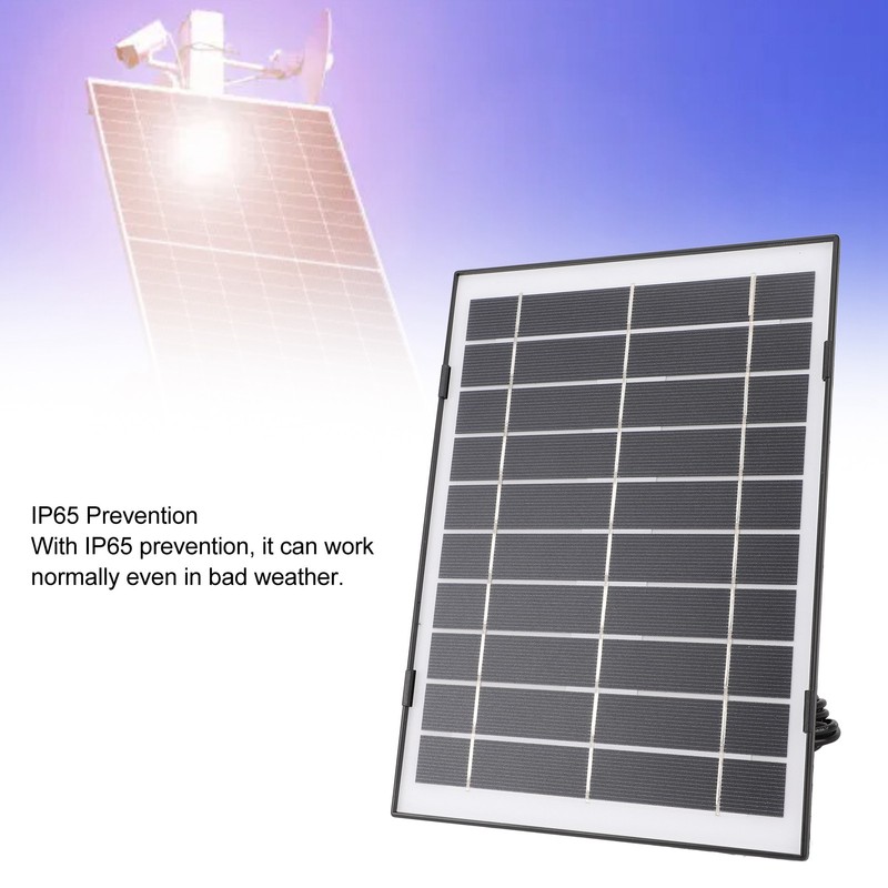 Solar Panel 10W IP65 Prevention Monocrystalline Silicon Heat Resistant Waterproof