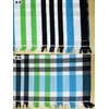 Bath Towel Porto White & Check Blue 60x120cm BE700301 Made