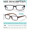 Umigy 24 Pack Reading Glasses Bulk Traditional Readers with Spring