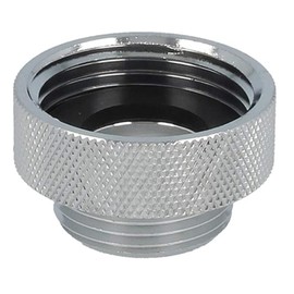 Schläfer 614110 Receptacle Adaptor / Transition Piece for Spouts on Fittings, AG 1/2 to Female Thread M22x1, Adapter/Reducer G1/2 Inch (1/2 Inch) Male Thread to M22x1 Female Thread, Includes Seals