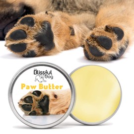 The Blissful Dog Paw Butter, Moisturizer For Dry Paw Pads, Softens and Protects a Rough Paw in Winter, Versatile, Lick-Safe Dog Paw Pad Balm, 1 oz.