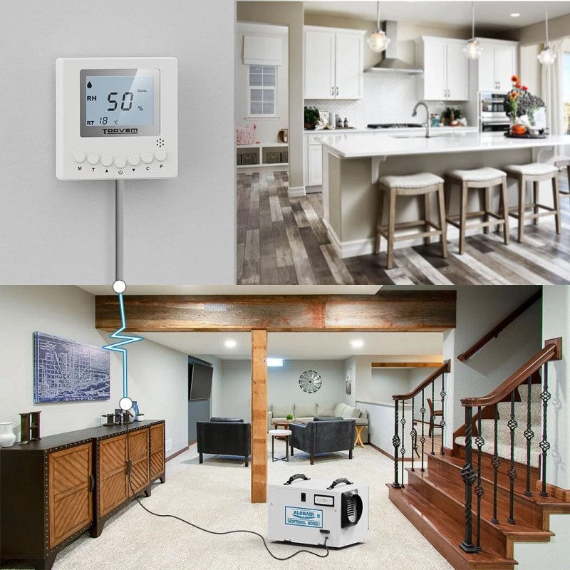 Alorair Remote Controller for Digital Humidity, Temperature, Adapt The Humidity