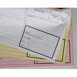 Delivery Note, Proof of Delivery Notebook, 50 Triplicate Copies per Book, POD, Size A5