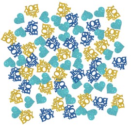 It's a Boy Confetti Glitter, Baby Shower Table Confetti, Gender Reveal, Boy 1st Birthday Scatter Confetti, Boy Table Decorations Confetti, 120pcs