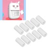 Chazcool Mini Papel de Impresora Térmica, 57x25mm Mini Papel Térmico,