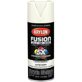 Krylon K02740007 Fusion All-In-One Spray Paint for Indoor/Outdoor Use, Satin...