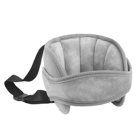 Kids Car Seat Travel Head Support Adjustable Head Strap Toddler Headrest Support Band Car Safety Sleeping Head Rest Pillow Child Car Seat Straps Cover Soft Neck Relief Pillow for Travel Journey Plane