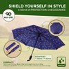 ECO CHIC Automatic Umbrella Windproof Strong Compact Folding Travel Umbrella