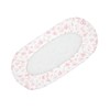 2Pcs Bassinet Sheet Polyester Cotton Breathable Elastic Bassinet Pad Mattress