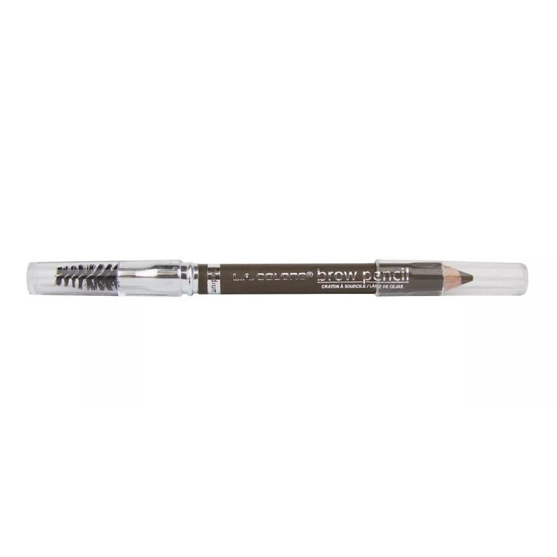 L.A. Colors Lápiz Para Cejas Con Cepillo Medium Brown Efecto