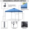 GDY 10'x10' Pop Up Canopy Tent, Portable Gazebo, Outdoor Canopy