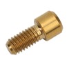 RISK 8Pcs Mountain Bike Pedal Bolts Titanium Alloy Anti Slip