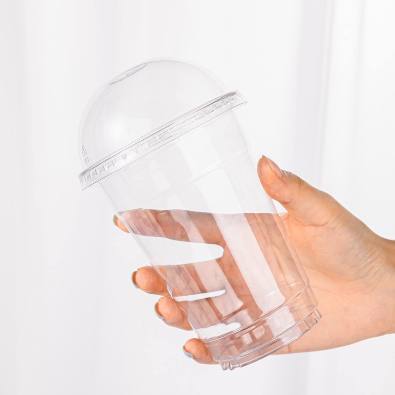 Fabulous Party 200 Sets- 16 Oz Clear Plastic Cups with
