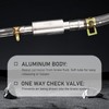 LUODAKA Brake Bleeder Hose, One Way Check Valve Tube Bleeding