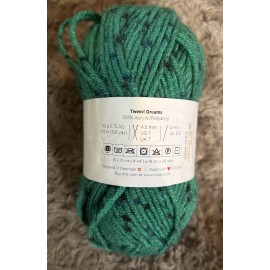 Hobbii TWEED DREAMS - DK WEIGHT 100% ACRYLIC YARN FM HOBBII COLOR 26 EMERALD