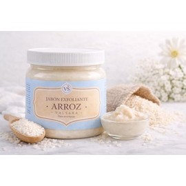 Jabon De Arroz Exfoliante Y Aclarante - 1 Kg
